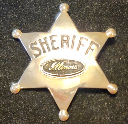 Vintage illinois sheriff star - vintage,