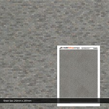 5 x SHEETS STAFFORDSHIRE BLUE