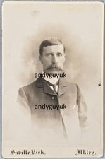 CABINET CARD RARE SAVILLE KIRK