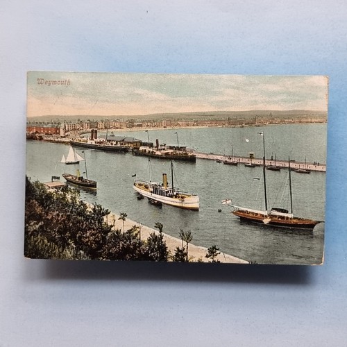 Weymouth postcard 1904 private - postcard,