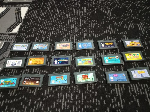 Gba game joblot cartridges - gba,