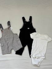 Baby Boy Outfit Lot Overalls