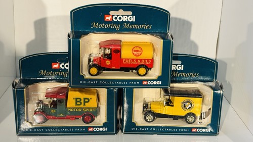 Trio corgi motoring - of,