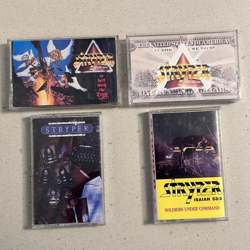 Stryper metal cassette - (4),