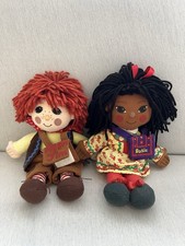 ROSIE AND JIM RAG DOLLS WITH