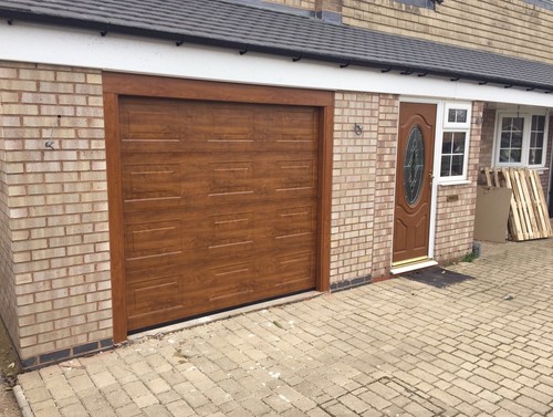 Georgian sectional garage - georgian,