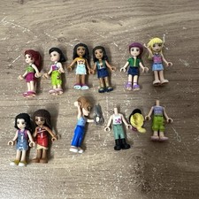 Joblot 11 Genuine LEGO Friends Minifigures Mini Dolls