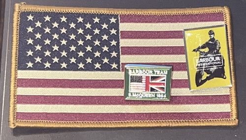 Barbour steve mcqueen pin - mcqueen,