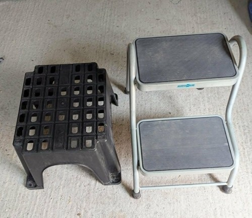 Caravan motorhome steps - motorhome,
