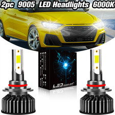 2x 9005 LED Headlight Bulbs