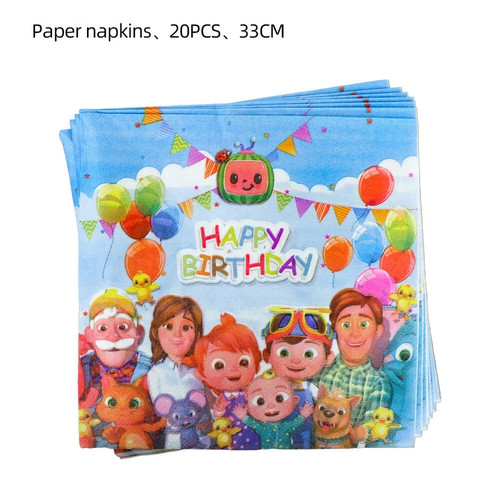 Cartoon tableware baby - cartoon, shower