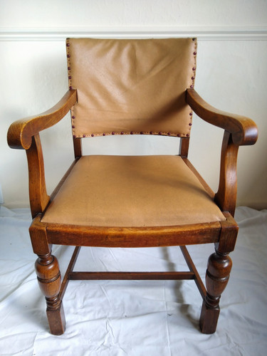 Edwardian vintage carver - vintage,