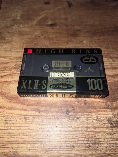 New maxell xlii 100 min - new, xlii-s