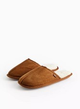 Totes Real Suede Tan Mule