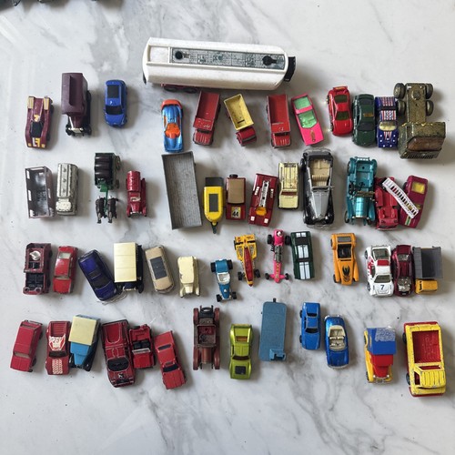 Vintage diecast cars - vintage, toys