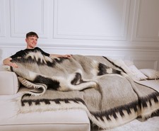 Handwoven 100% Wool Blanket