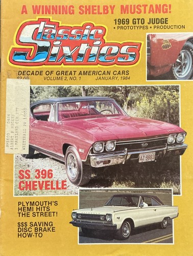Classic sixties magazine - classic,