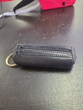 Buxton Leather Keychain Coin