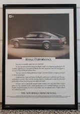 Framed original Classic Car Ad