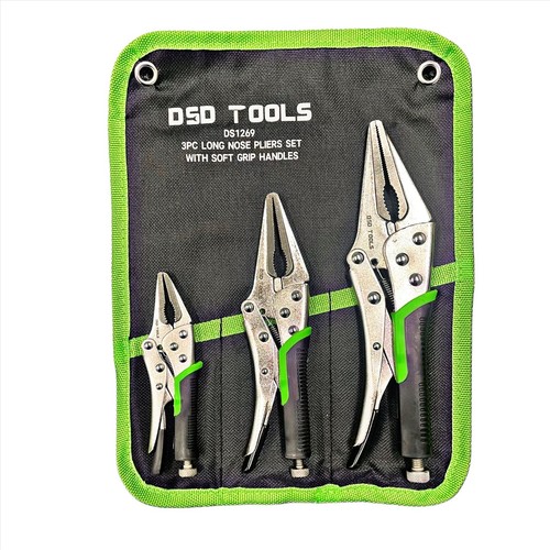 Tool kingdom 3pc long nose - kingdom,