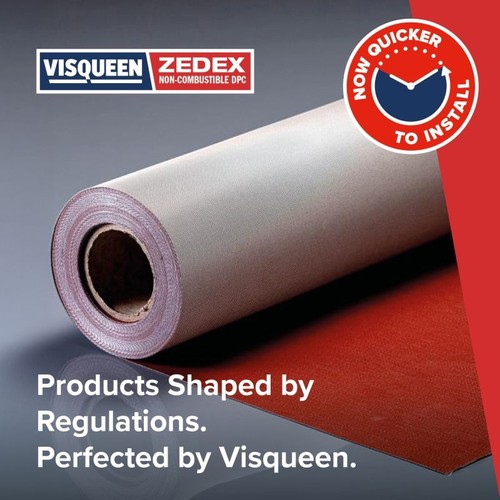 Visqueen zedex dpc 500mm 20m - visqueen, x