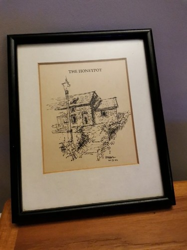 Framed sketch picture the - framed,