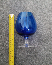 Vintage large bluе glass - large,
