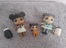 LOL Surprise Sparkle Glitter dolls and Lil Sis doll Set Of 3