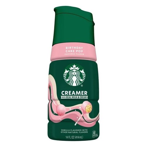 Starbucks birthday cake pop - starbucks,