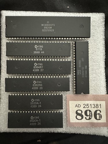 Amiga set chips a500 - set, a500,