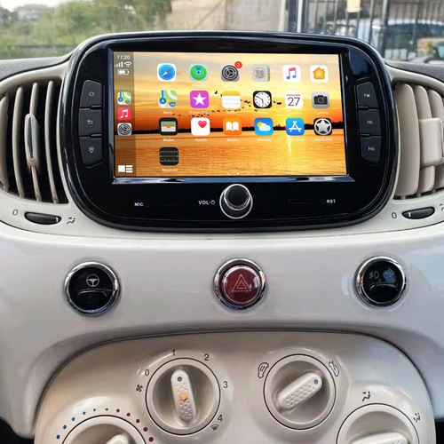 Apple carplay for fiat 500 - 7",