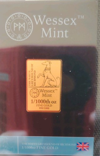 One wessex mint 1000th oz - one,