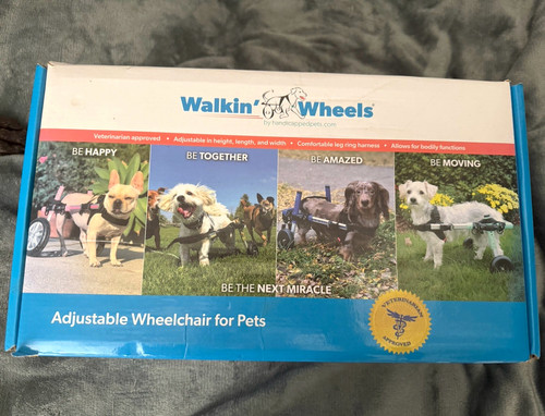 Walkin wheels adjustable dog - walkin',