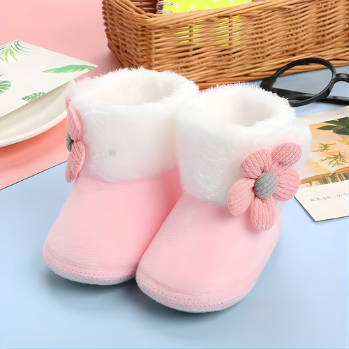 Boots baby girl pink - 6–9m,