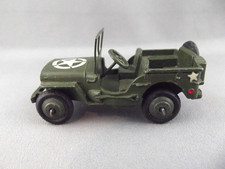 DINKY TOYS 153a US ARMY JEEP EXCELLENT ORIGINAL 1946-47