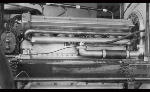 Locomobile racing car engine