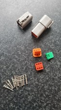 Deutsch DT Series 6 Pin Connector Kit DT04-6P / DT06-6S – Waterproof Automotive