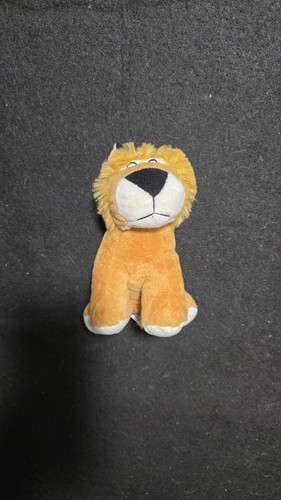 Brown lion plush soft - brown, toy