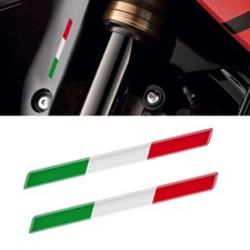 2pcs 3D Italy Sticker Badge Car Motorcycle Tank Decal Italia Sticker Accessories