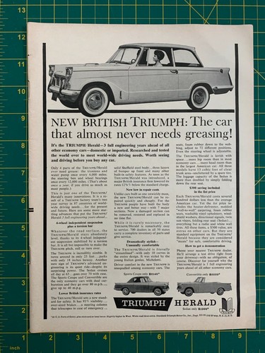 1960 vintage triumph herald - 1960,
