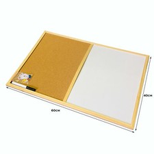 Cork Pin Notice Board Combo
