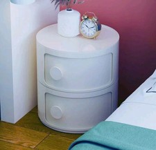 2 Drawers Round Storage Unit
