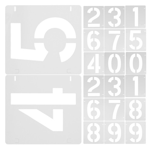 Pcs outdoor address stencil - pcs,