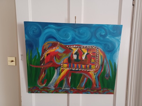 Ceremonial elephant lovely - elephant,