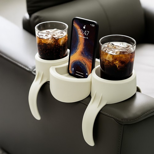 Couch cup holder tray sofa - couch,