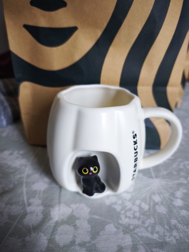Starbucks peep black - , cat