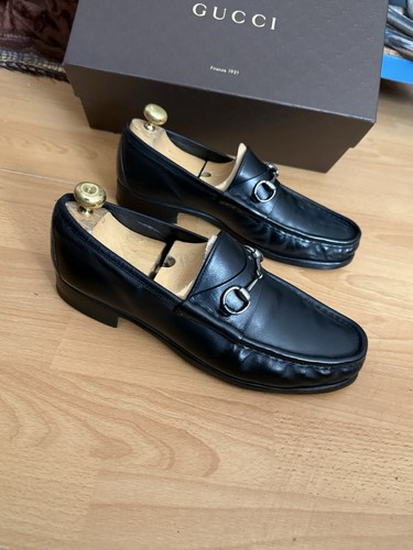 Gucci mens black - mens, leather