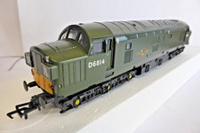 OO Gauge Lima Class 37 Renumbered D6814 BR Green Modified Coupling. Wrong Box.