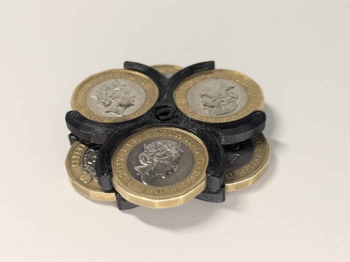 Flex click coin - coin, holder