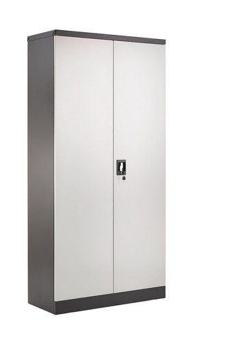 185cm grey steel storage - grey,